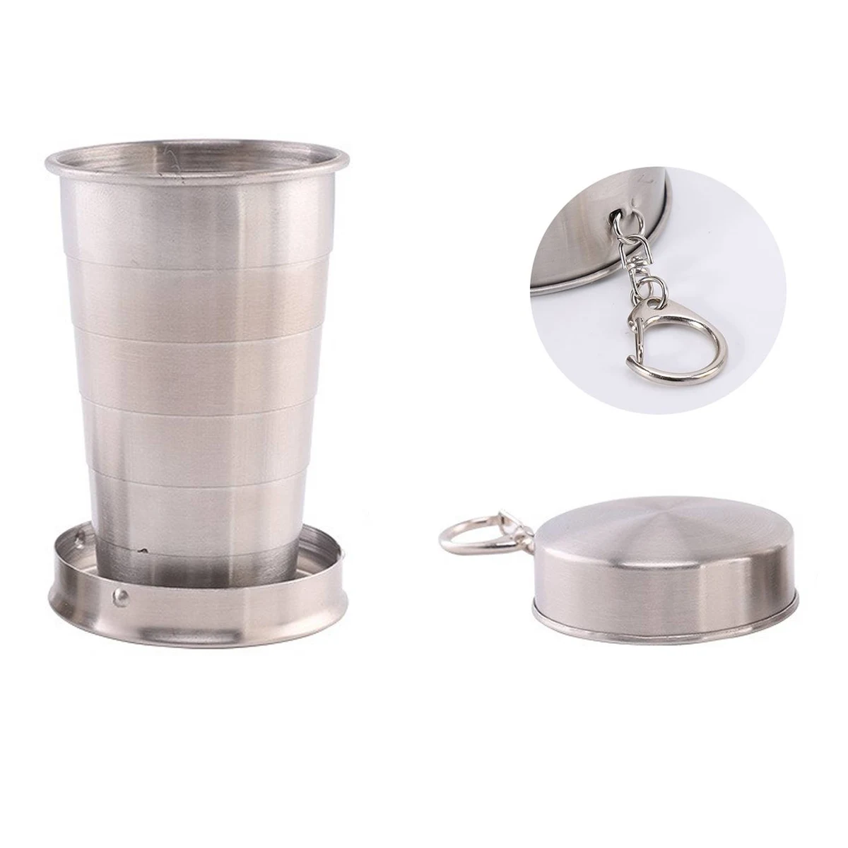 201 Stainless Steel Collapsible Cup 1