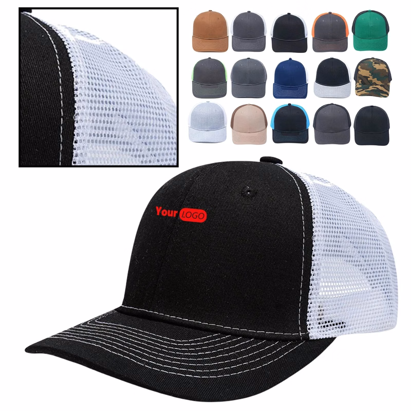 Mesh Baseball Cap Trucker Style Hat