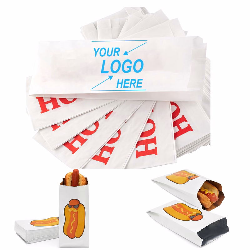Compostable Hotdog Wrapper Sleeves