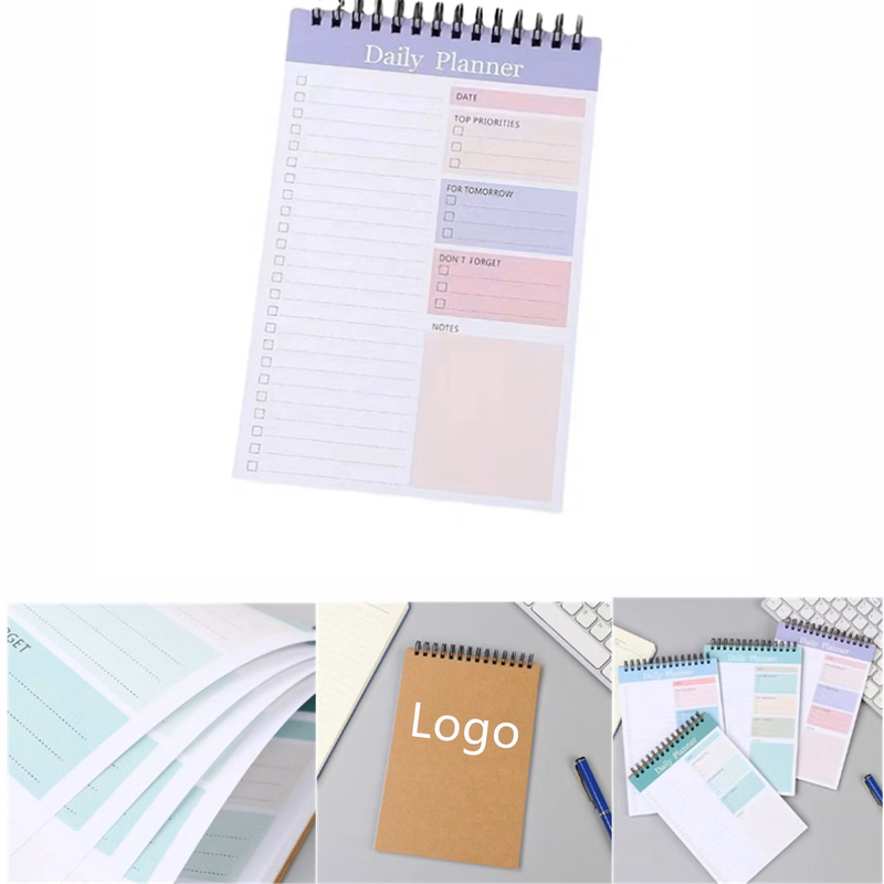 Daily Planner Notepad Undated