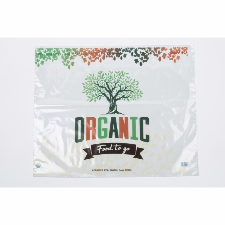 Clear Peel & Seal 1-Sided Plastic Bag (20" x 13.5")