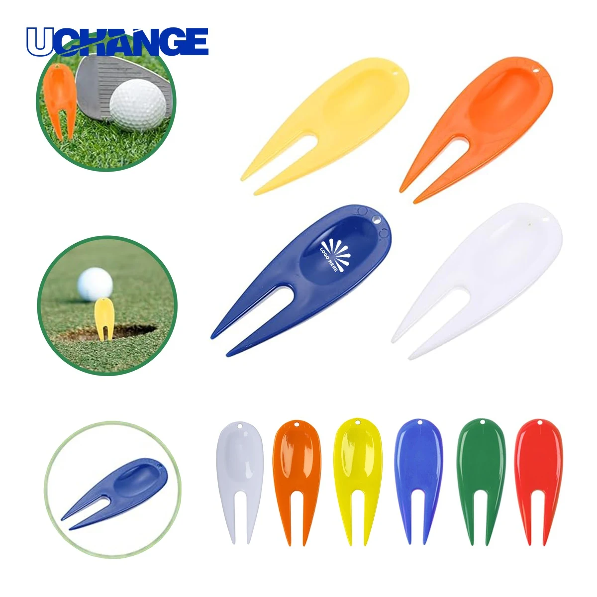 Golf Divot Fork Tool for Greens 1