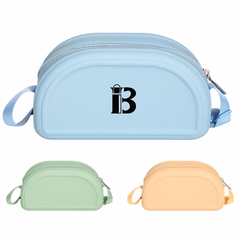 Silicone Pocket cosmetics storage purse bag