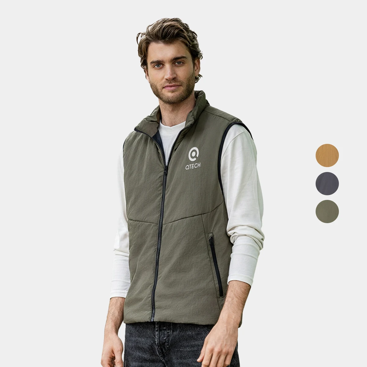 Weatherproof® Lightweight Commuter Vest w/ Zip Pockets 1