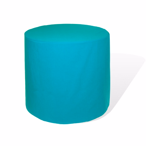 Non-Printed 36" Fitted Barrel Table Cover