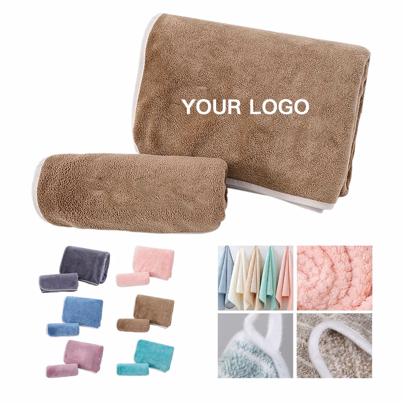 Coral Fleece Sweat Towel for Fitness