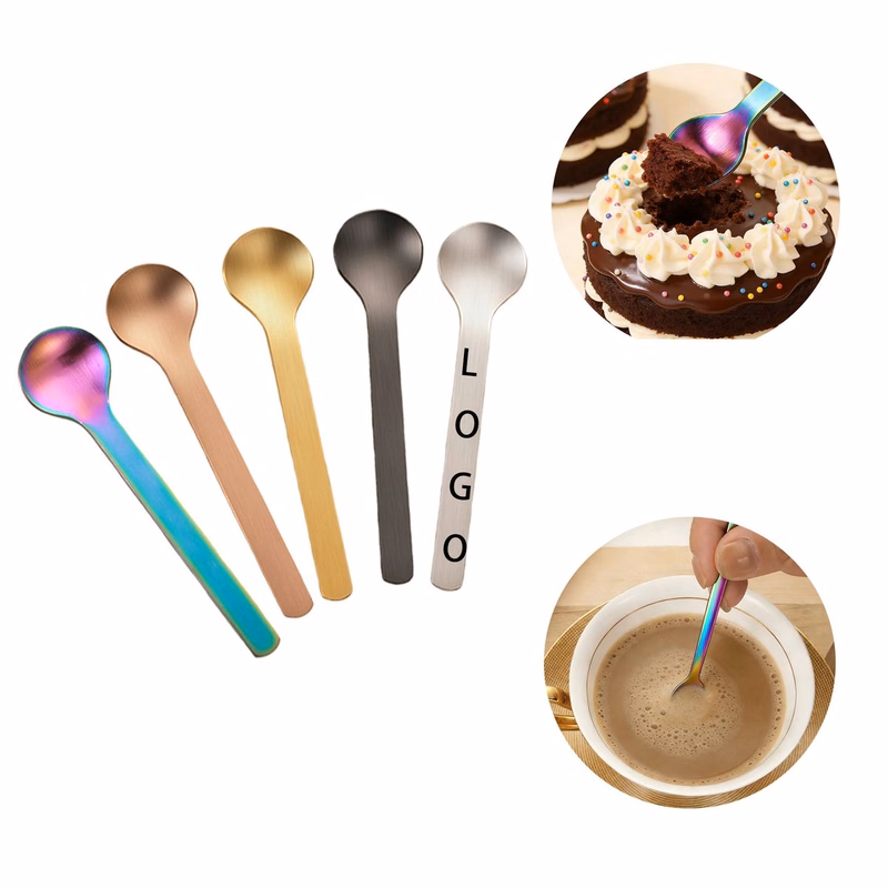 Mini Stainless Steel Dessert Spoon
