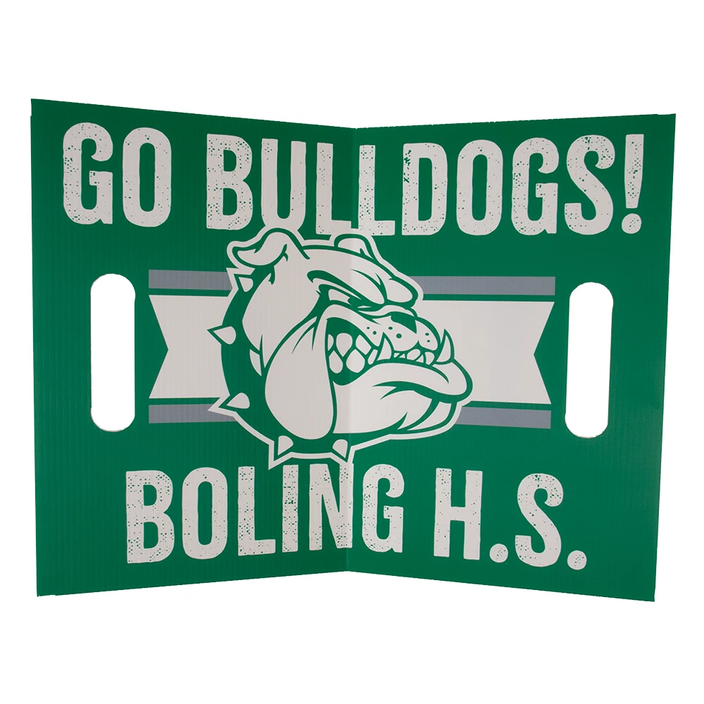 18" x 24" Cheering Sign, Full Color 1
