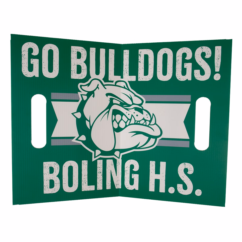 18" x 24" Cheering Sign, Full Color