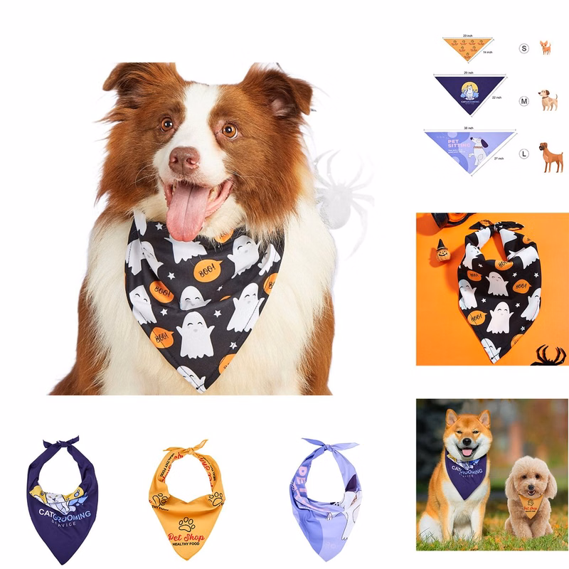Triangle Washable Pet Bandana
