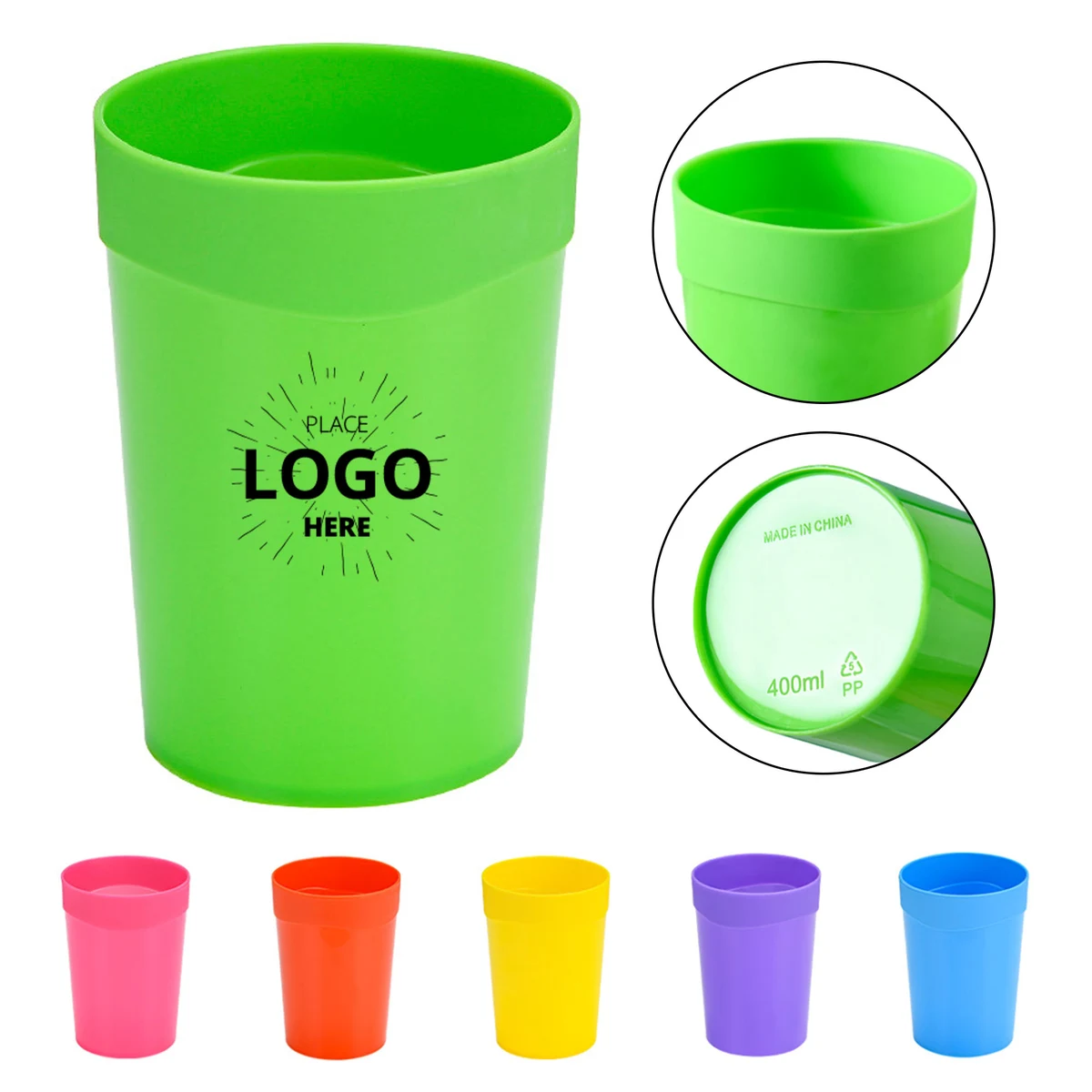 Reusable Square Stadium Cup 1