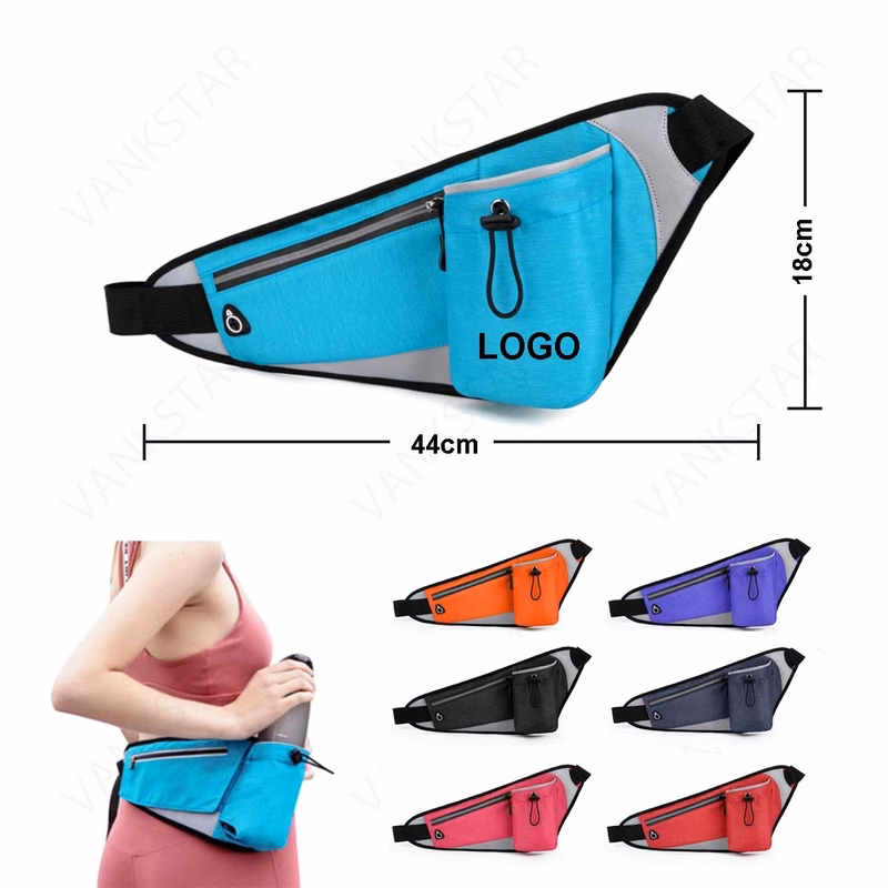 Running Belt Fanny Pack With Bottle Holder