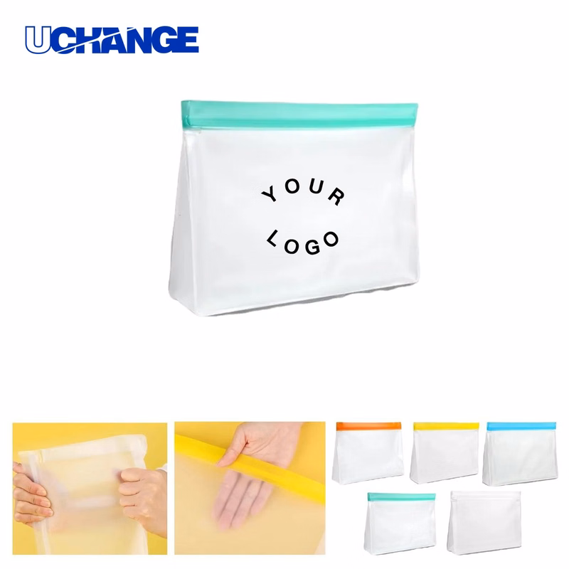 Reusable PEVA Freezer Bags Set Non Toxic