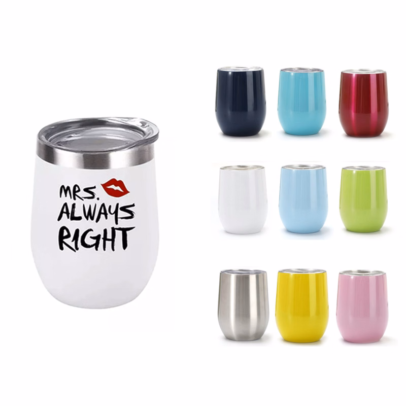 Classic Egg Shape Wine Tumbler