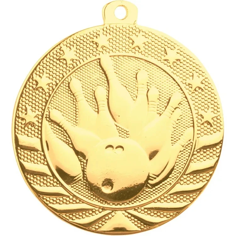2" Starbrite Bowling Medal 1