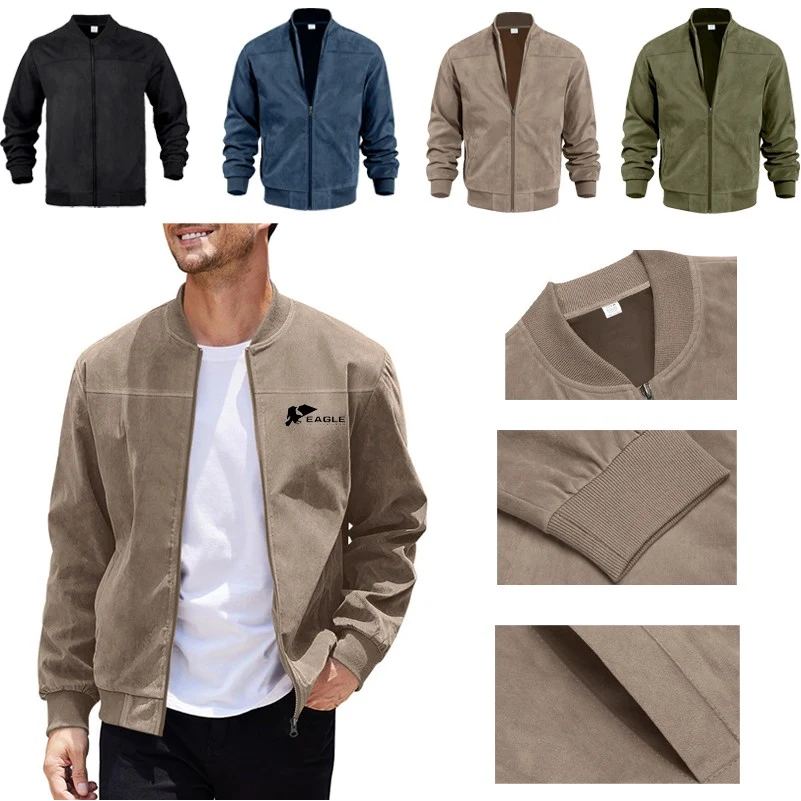 Men's Auburn Zip-Front Flight Coat 1