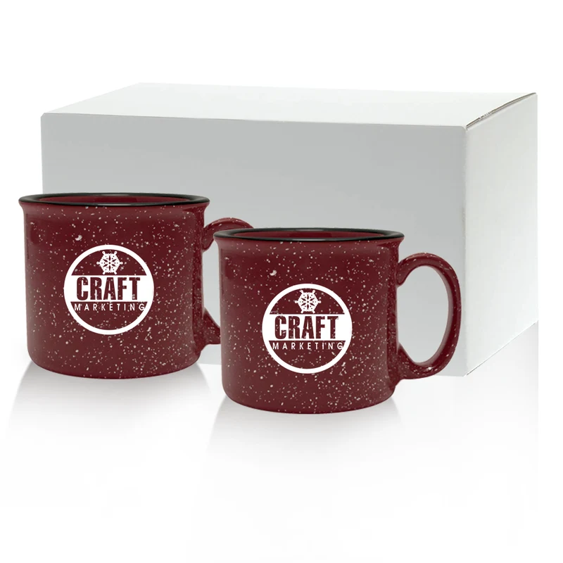 Camper Collection Gift Set, custom mug with logo imprint 1
