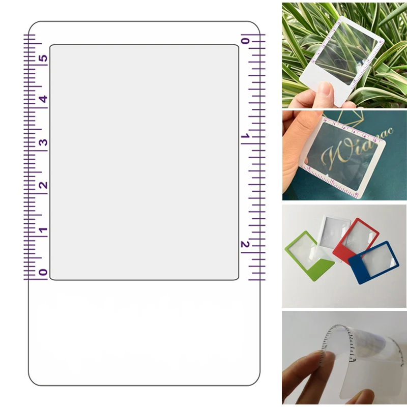 PVC Credit Card Business Card Magnifier/Bookmarks 1