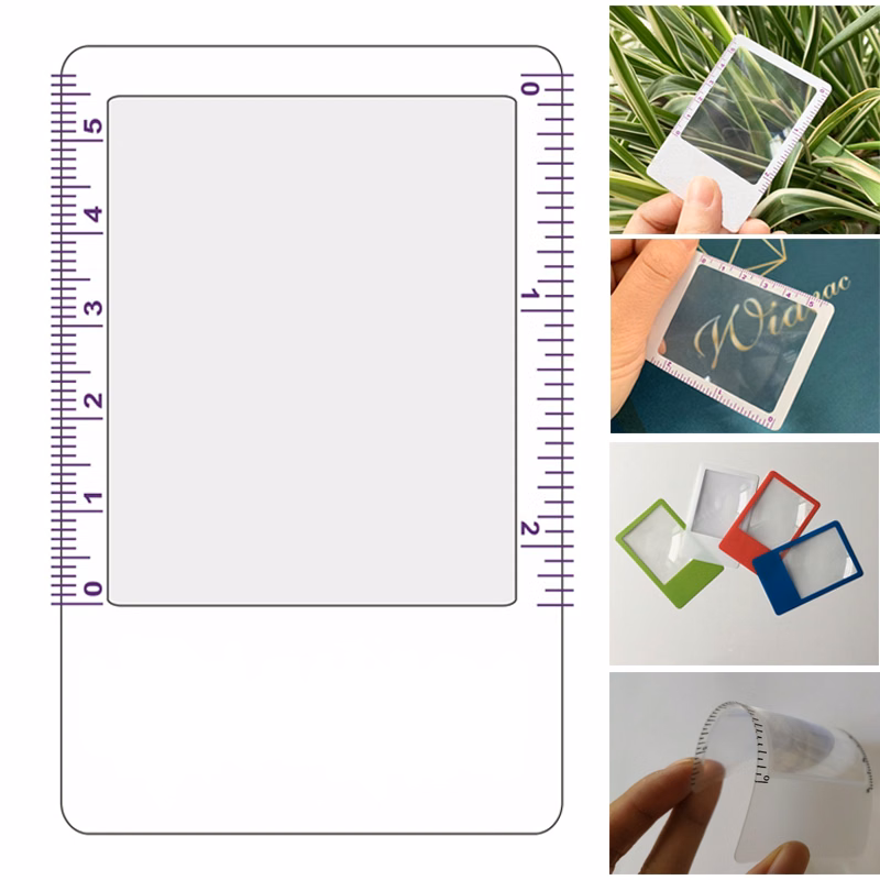 PVC Credit Card Business Card Magnifier/Bookmarks