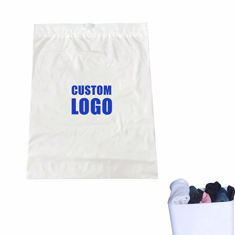 PE Hotel Drawstring Laundry Bag 16x20