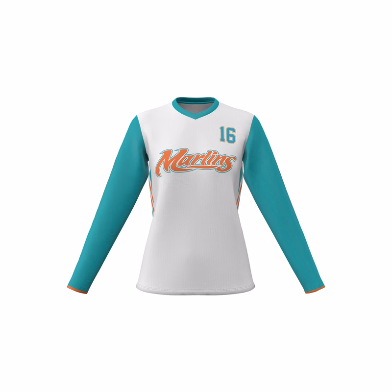Women's Blitz Long Sleeve V-Neck T-Shirt - Dynalite
