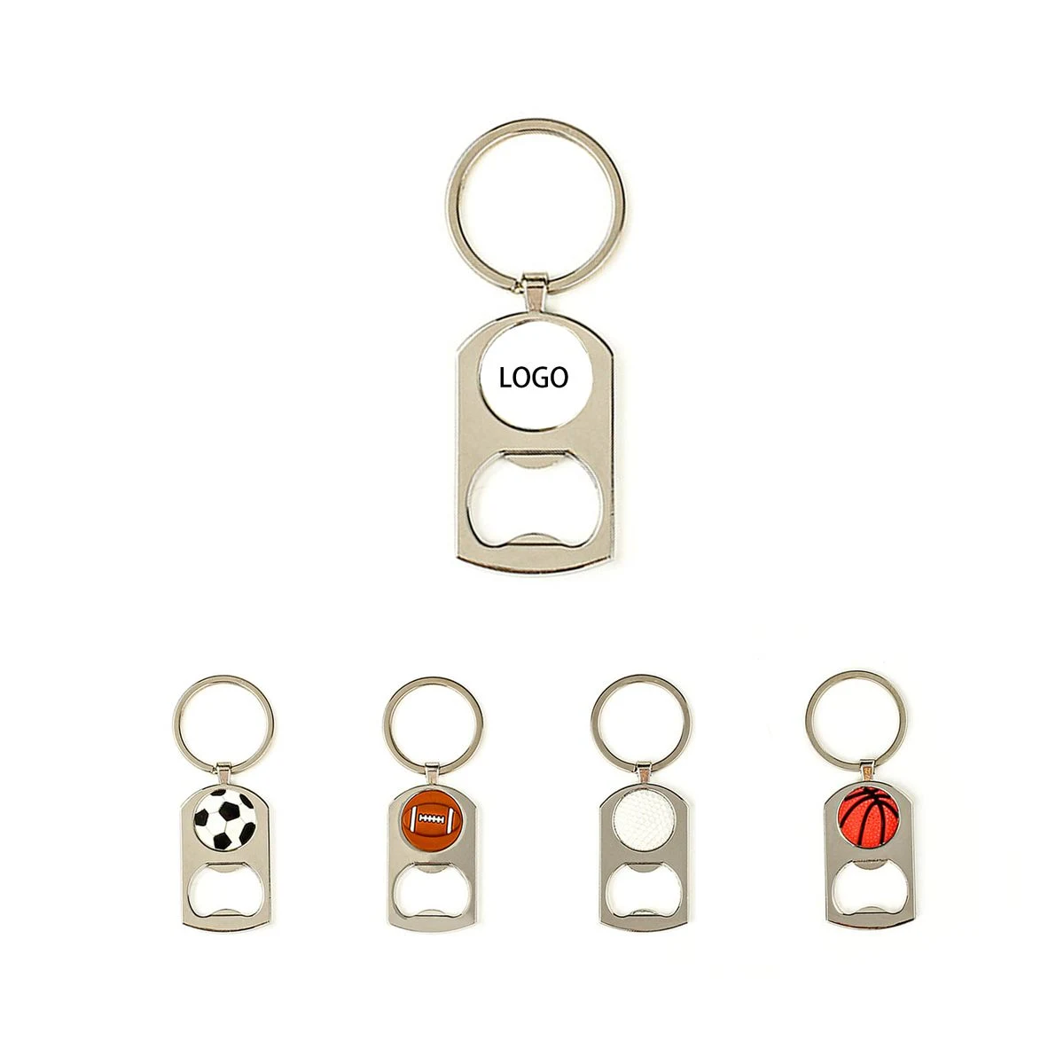 Soccer Keychain with Bottle Opener 1