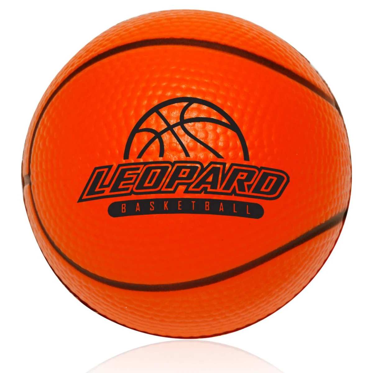 Basketball shaped Stress Reliever w/ Custom Logo Stress Balls 1