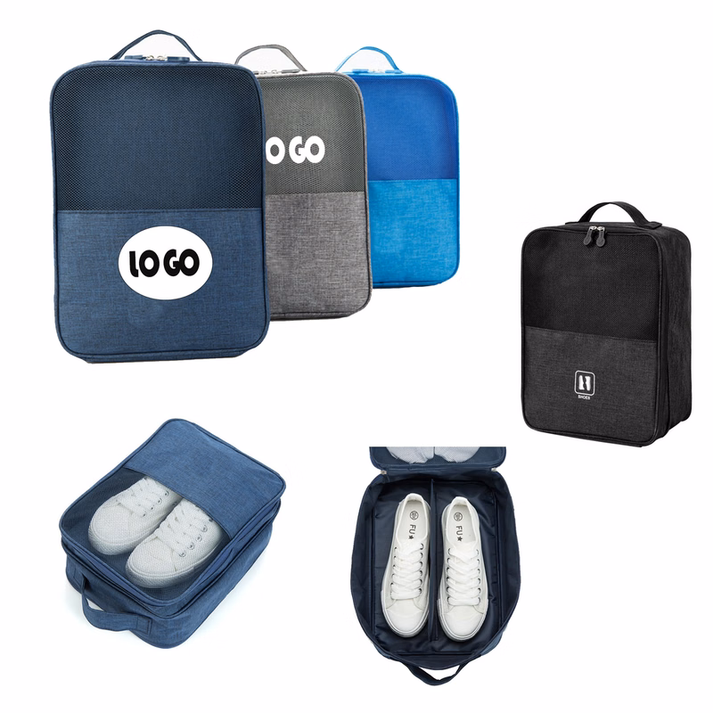 Double Layered Portable Travel Shoe Bag