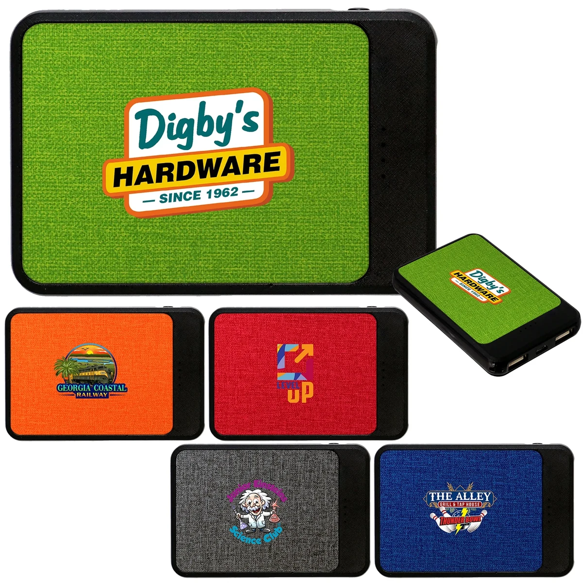 UL HEATHERED HIGH DENSITY VOLT POWER BANK 1