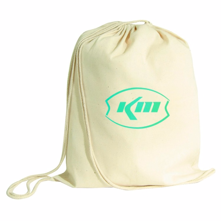 Cotton Drawstring Tote Bag