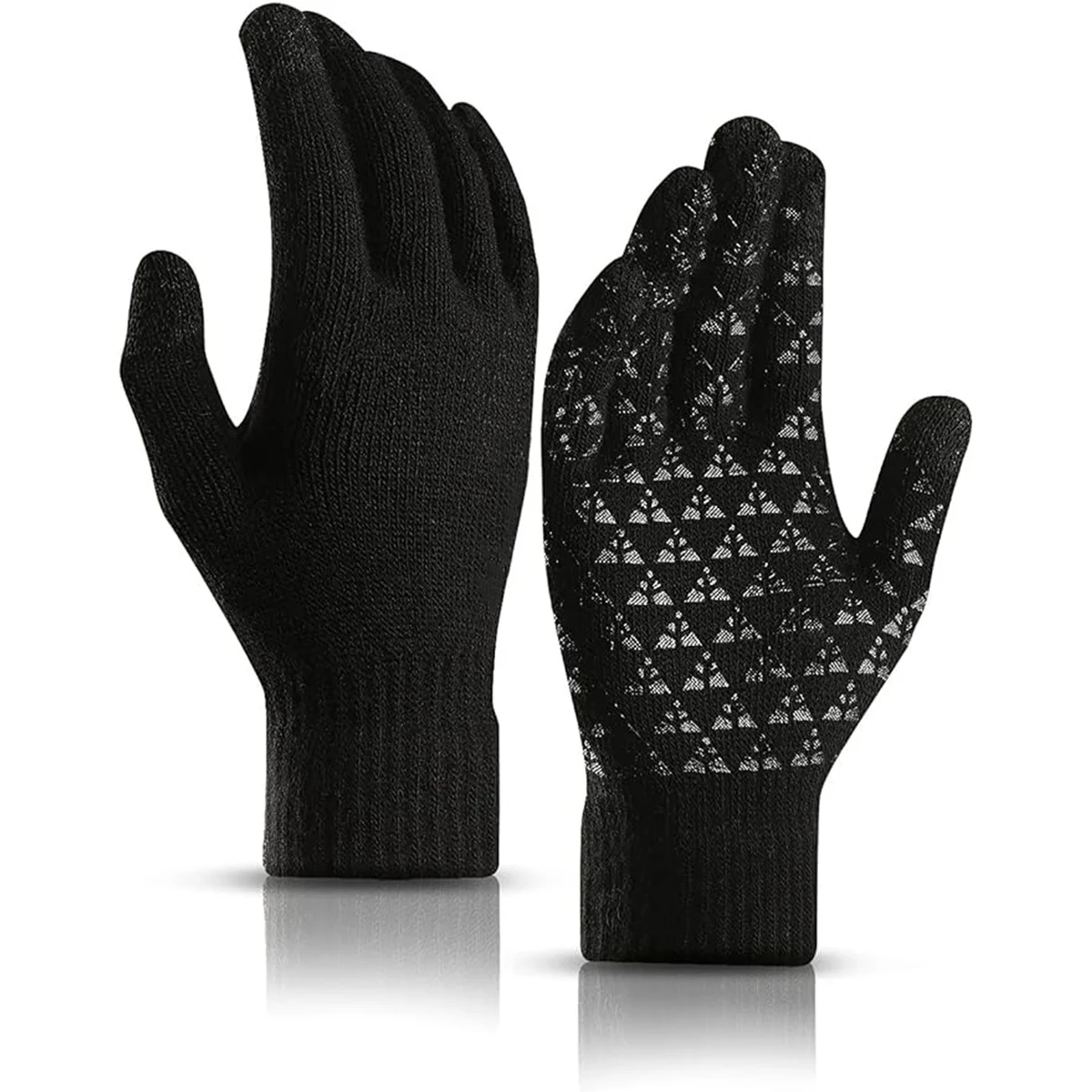Upgraded Touch Screen Thermal Warm Knit Glove 1