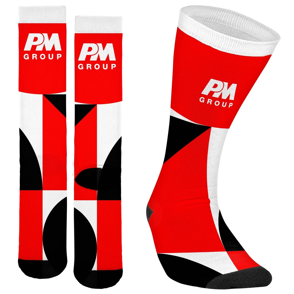 Jacquard Knit Dress Socks - One Size Fits All 1