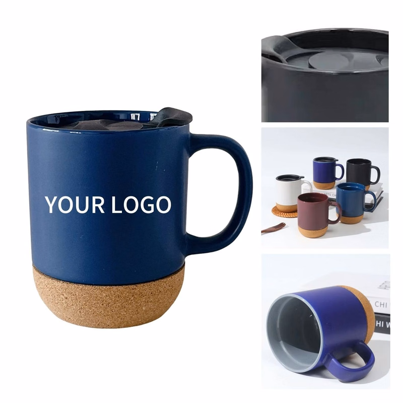 Travel Ready Ceramic Mug for Hot or Cold Drinks