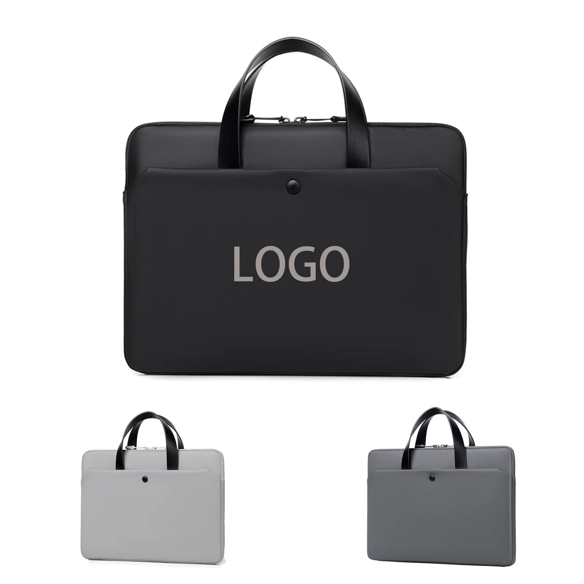 Ultra-Thin Leather Laptop Bag 1