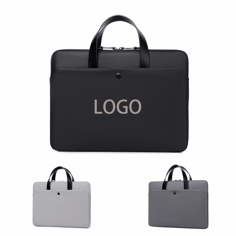 Ultra-Thin Leather Laptop Bag