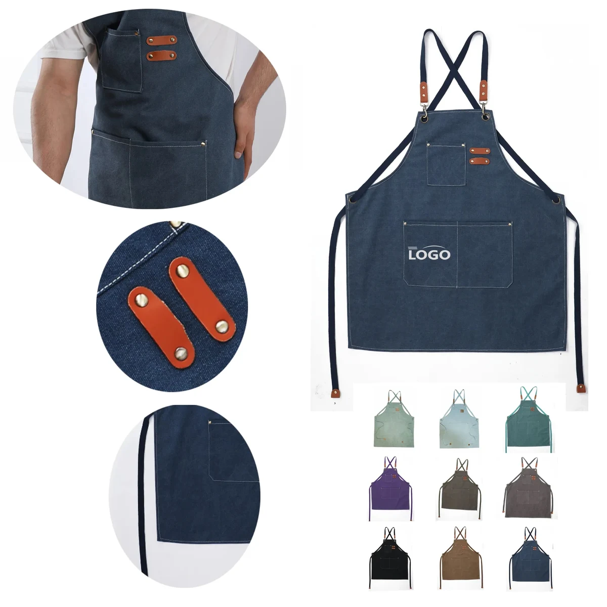 Canvas Chef's Apron 1