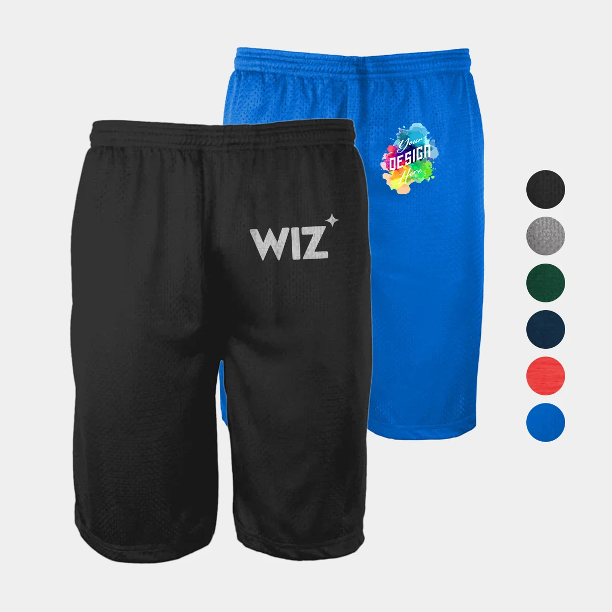 Men's 9" Core Mesh Training Shorts with Pockets 1