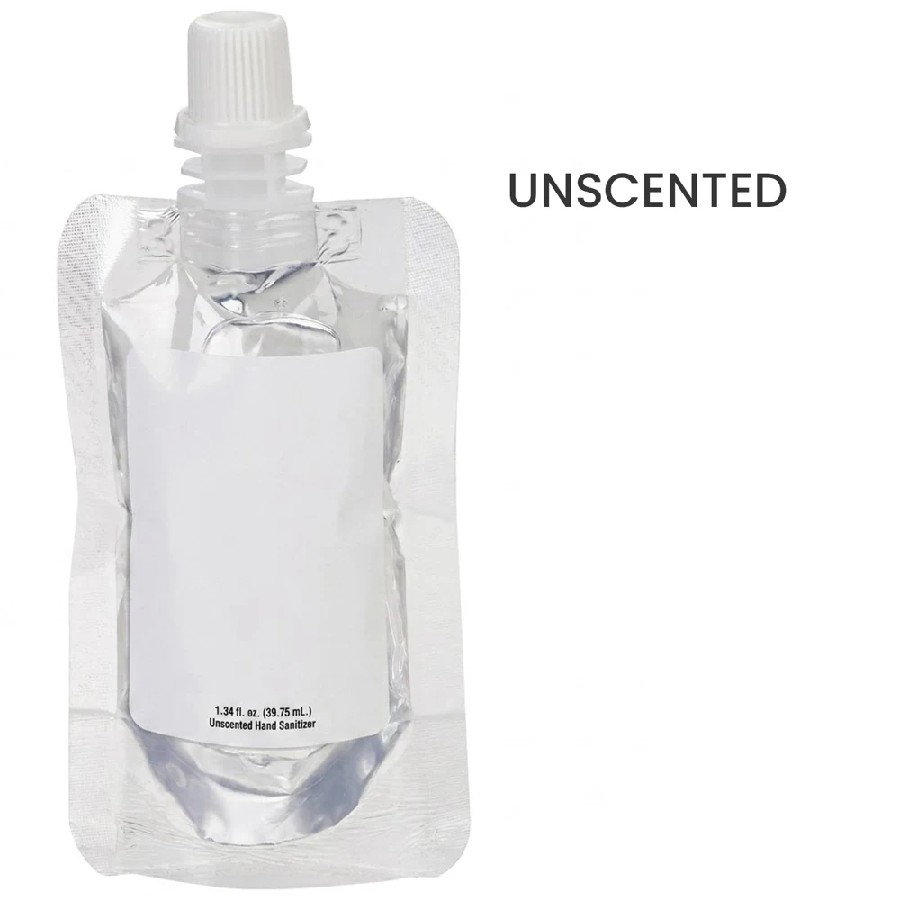 1 oz. Squeeze Pouch Clear Sanitizer 1