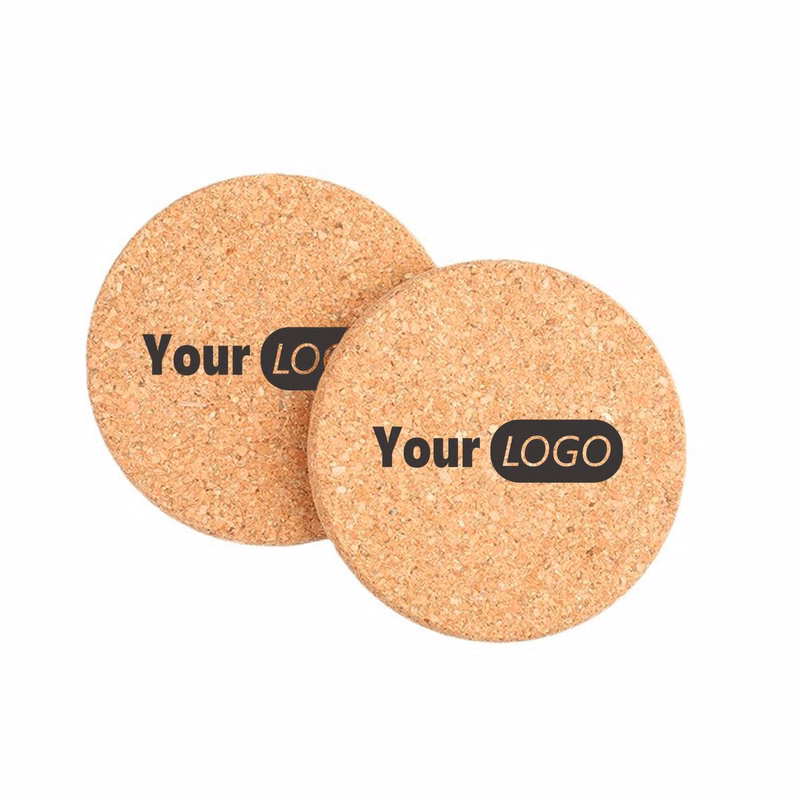 Thick Round Cork Drink Coaster