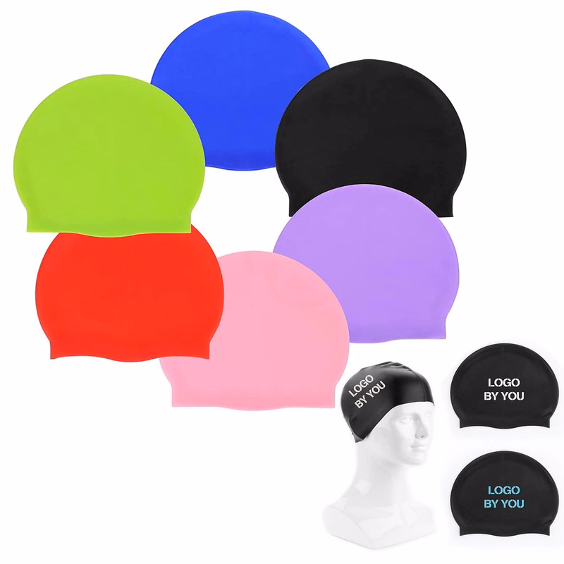 Durable Silicone Swim Cap MOQ 50pcs