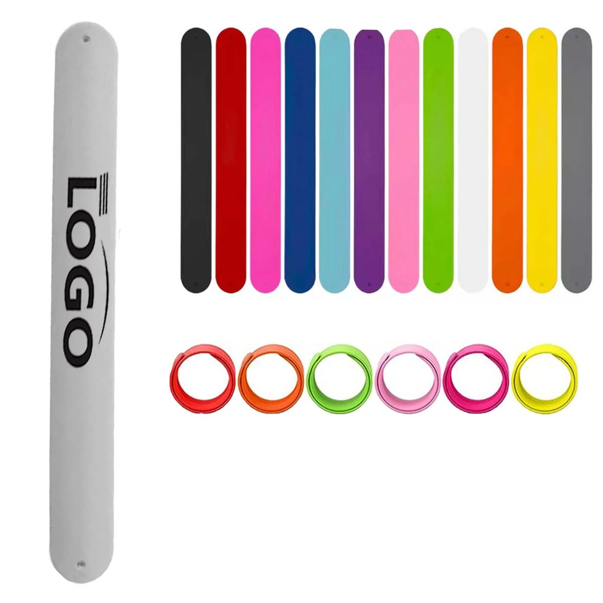 Silicone Slap Bracelet 1