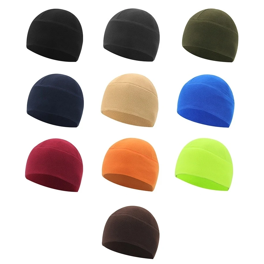 Winter Fleece Beanie Cap 1