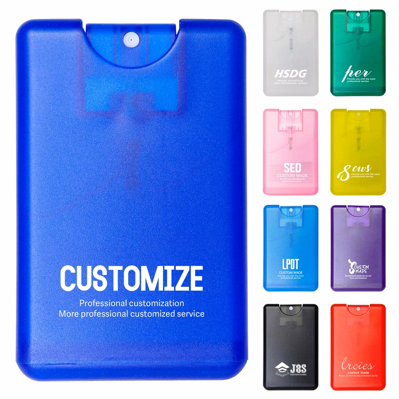Card Hand Sanitizer Sprays Bottle