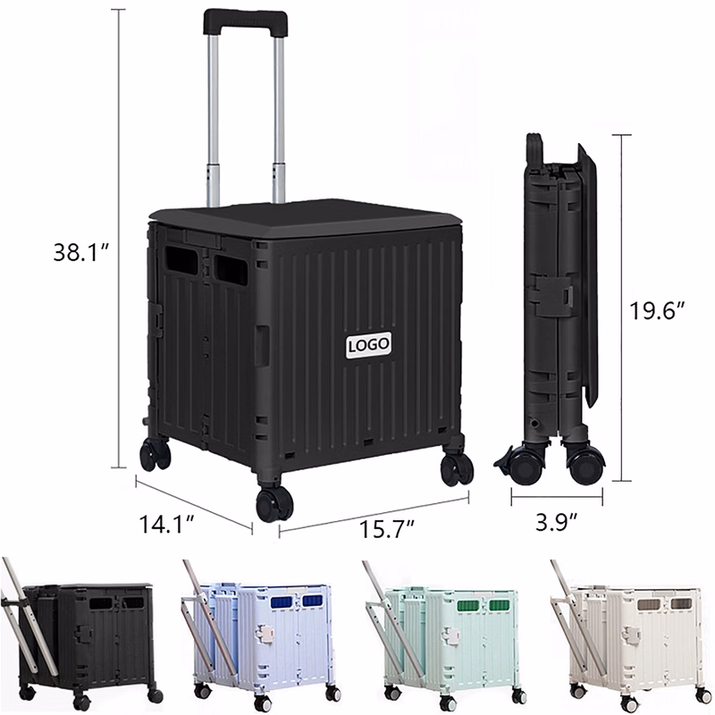 Collapsible Crate Trolley MOQ 10PCS