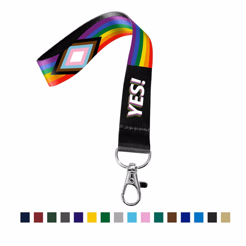 MOQ 30pcs Personalized Wrist Lanyard With Logo
