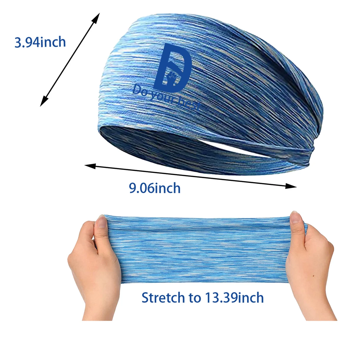 Workout Colours Comfortable Headbands 1