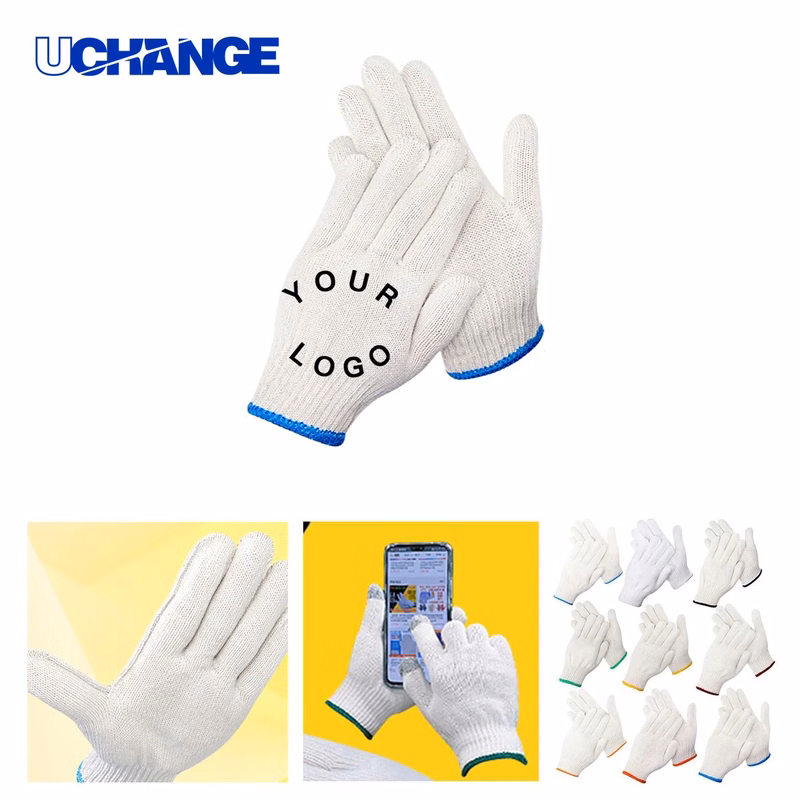 Work Safety Gloves Pair with Reinforced Stitching