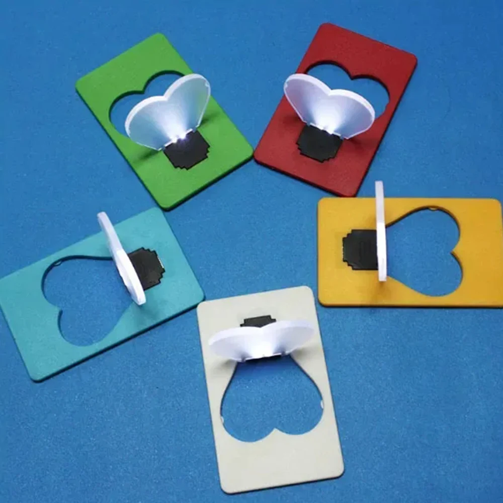 Heart Shape Pocket Led Card Light 1