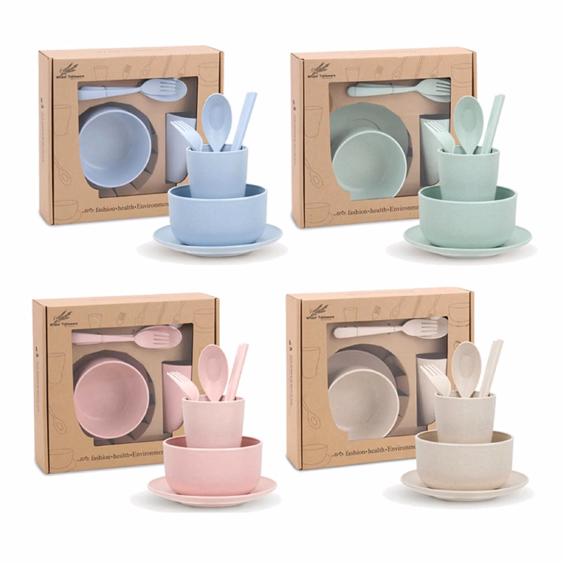 Biodegradable Wheat Straw Cutlery Set