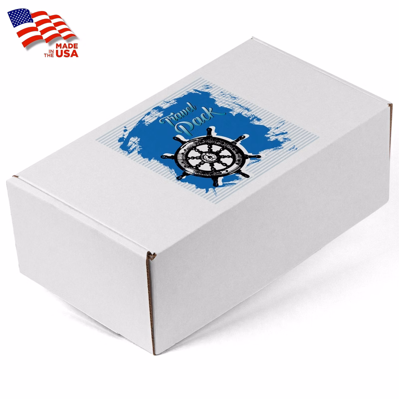 Full Color Printed Corrugated Box Medium 11x6.5x4 For Mailer